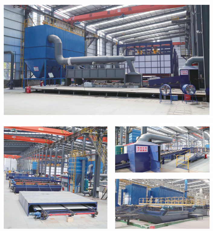 型材吹鍍生產線 型材吹鍍生產線